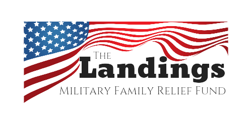 The Landings Military Fund logo