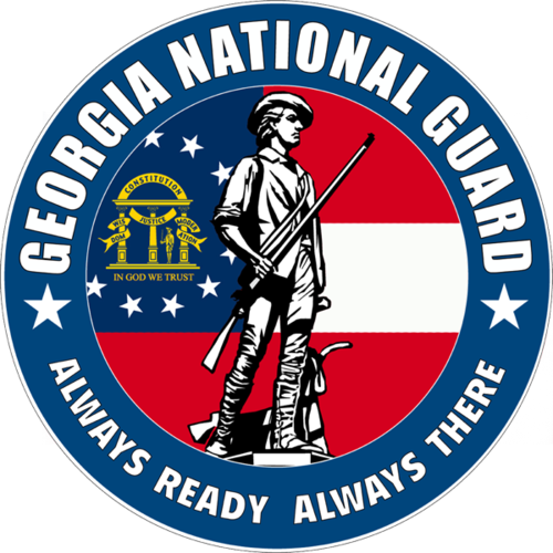 The Georgia Army National Guard Seal "Always Ready, Always There"