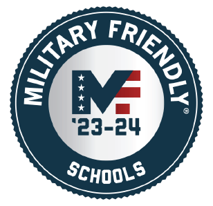 Named a “Military-Friendly” school for 2023-2024 by Viqtory Media